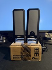 Dell A225 USB Powered Multimedia Computer Speakers  0CJ378 CJ378  picture