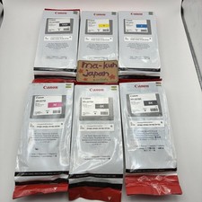 Canon PFI-207 Ink Cartridge Set 6 Pack New Expired Japan Rare Find/mj9 picture