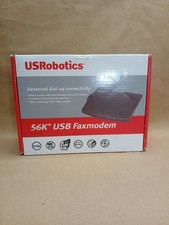 US Robotics USR5633B 56K USB FaxModem Advanced Dial-Up Connectivity Plug & Play picture