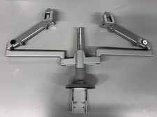 Humanscale M2/Flex Dual Monitor Arm System Heavy Duty Post Desk Mount picture