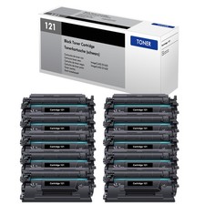 10 PK 3252C001 Black Toner Cartridge For Canon 121 Image Class D1650 D1620 picture