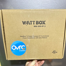 WattBox WB-300-IP-3 IP Controllable Power Conditioner | 3 Outlets Auto Reboot picture