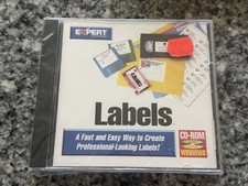 EXPERT LABELS CD-ROM BRAND NEW SEALED  1997 picture