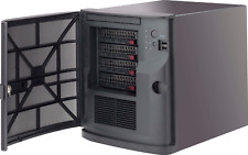 SuperMicro CSE-721TQ-350B2 Mini-tower chassis w/ 4x 3.5 HDD tray, PWS and BPN picture