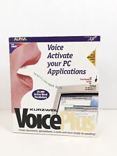 Dictating Alpha Software Kurzweil VoicePlus w/Headset CD ROM '97 Windows 9.5/3.1 picture
