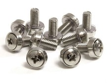 StarTech M6 Mounting Screws for Server Rack Cabinet - Rack Screw - 50 / Bag picture