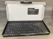 Gigaware 2603143 Wireless Keyboard COMPUTER ACCESSORY  With Box And Driver Cd picture