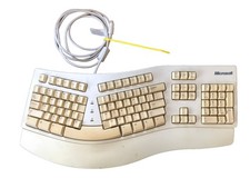 vintage Microsoft Natural Ergonomic Keyboard, specifically model 59758 picture