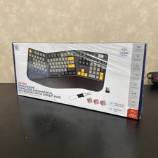 Delton KB450 Wireless Ergonomic Mechanical Keyboard White picture