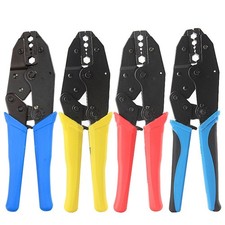 Rg6/59/58 Coaxial Cable Hand Crimper Plier Ratchet Bnc Connector Coax Crimping T picture
