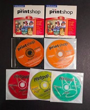 Broderbund The Print Bundle/LOT Version 20/15/12 Windows PC 9 Total Discs picture