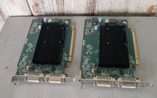 (2) Matrox M9120-E512F 512MB GDDR2 PCI PCIe X16 Graphics Video Card  picture