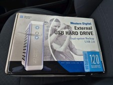 Western Digital External USB Hard Drive 120 GB USB 2.0 Open Box Unused picture