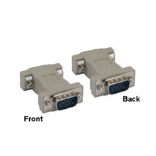 10x HD15 Male to Male Gender Changer Adapter VGA 15 Pin Shielded Molded Video picture