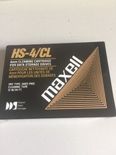 HS-4/CL Maxwells 4mm Cleaning Cartridge For DDS & DDS2 Data Storage Drives, New picture