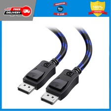 Cable Matters [VESA Certified] 32.4Gbps Braided DisplayPort Cable, 6ft picture
