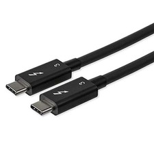 StarTech TBLT34MM80CM 0.8m Thunderbolt 3 Cable 40Gbps Black picture
