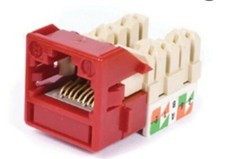COMMSCOPE UNIPRISE UNJ600-RD OUTLET RED CC0020909/1 NEW LOT5	 picture