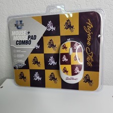 Arizona State Sun Devils ASU Wireless Mouse Mousepad Set SOAR NCAA Tech For Fans picture