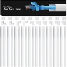 EVEO Cable Hider - 300” One-Cord Cable Raceway Wire Hider for Cable Concealer Co picture