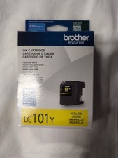 LC101Y New Genuine Brother Yellow Ink Cartridge  picture
