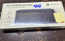 Keychron B1 Pro Wireless Keyboard Ultra-Slim 2.4G Bluetooth Space Gray B1P-K1 picture
