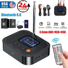 Bluetooth NFC Home Stereo Audio Receiver For AUX Optical HD Music to RCA Adapter picture