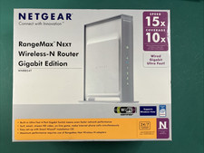 Netgear RangeMax Wireless-N  Router. Gigabit Edition, WNR854T. VERY GOOD. picture