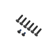 8PC BLACK Lower Bottom Base Cover Case Screws For HP Spectre 15-DF 15T-DF picture