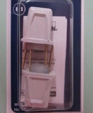Leviton Easy 2 wire plug.  Package of 2 plugs.  10 Amp White picture