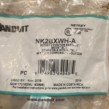 Panduit NetKey NK2BXWH-A 2-Position 2-Port Surface Mount Box White lot of 10 picture