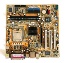 ASUS P5S800-VM + Intel Pentium 4 3GHz + 256MB DDR400 CL 2.5 AGP mATX picture