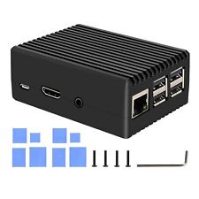 Geekworm For Raspberry Pi 3 B+ Case, Aluminum Alloy Heavy Duty Passive Cooling picture