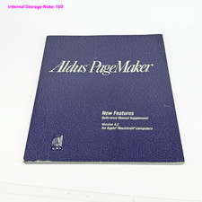 Aldus PageMaker Version 4.2 New Features Reference Manual Supplement for Apple picture