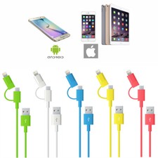 MaximalPower 2in1 Lightning & Micro-USB for iPhone 5/5s/5c/6/6+ & Android Phones picture