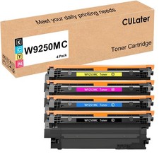 4 Pack W9250MC W9250MC W9251MC W9252MC W9253MC Toner for Flow MFP X57945dn picture