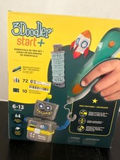 NEW 3Doodler Start+ Essentials 3D Printing Pen Set w 72 Strands 10 Activity STEM picture