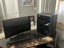 Gaming PC Setup – RX 6700 XT – 32GB RAM – 240Hz Monitor – Ready to Play picture