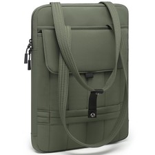 Midnight Green 1516 Inch Puffy Laptop Case Sleeve Padded Handbag Work Tote picture