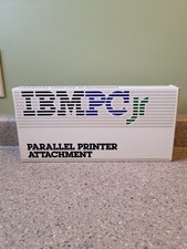 IBM PC Jr Parallel Printer Attachment w/ Original Box PC Junior Printing Vintage picture