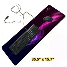 New Large Mouse Pad Extended Gaming XXL 900x400mm Big Size Desk Mat picture