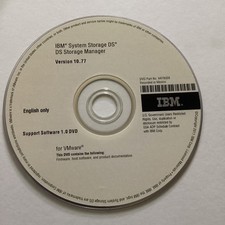 Genuine New IBM Systems Storage DS Storage Manager V 10.77 DVD #94Y8359 picture