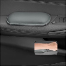 2PCS Car Door Armrest Pads,Soft Leather+Memory Foam Knee Pads for Gray  picture