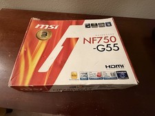 MSI NF750-G55 AM3 NVIDIA nForce 750a SLI Gaming Motherboard READ DESCRIPTION picture