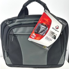 Targus CityLite 300 Edition Toploading Laptop Case Black Grey Fits 15in CVR400 picture