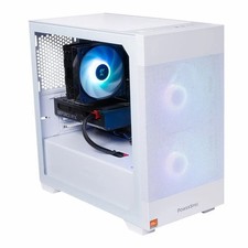 PowerSpec White Gaming Desktop Tower (READ) picture