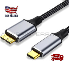 Sonilco 5Gbps USB-C To Micro B 3.0 Cable 3A Quick Charging HDD Laptop Smartphone picture