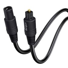3ft Optical Cable Extension Toslink Extender Cable Male To Female Optical Audio picture