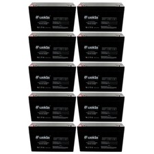 NEW 10PC 6V 12Ah SLA Battery WB6120F1 For UB6120, D5736 picture