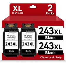 PG243 XL CL244 XL Ink Cartridge For Canon PIXMA MG2920 MG2922 MG2924 MX490 TS302 picture